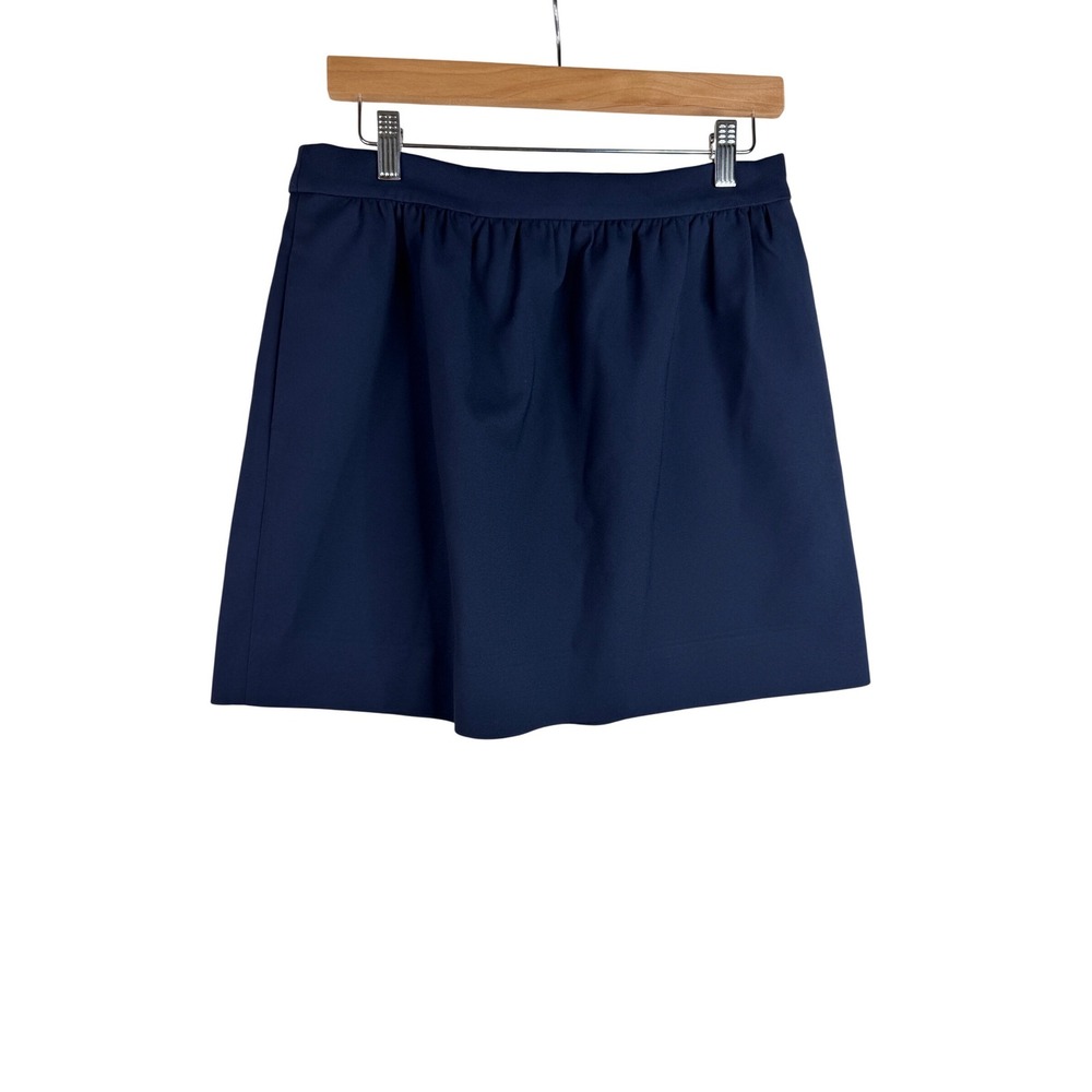 J. Crew A-Line Mini‎ Skirt size 6 Blue